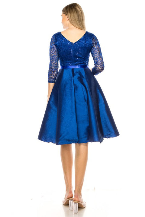 Royal Blue Denise Dress