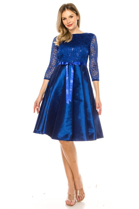 Royal Blue Denise Dress