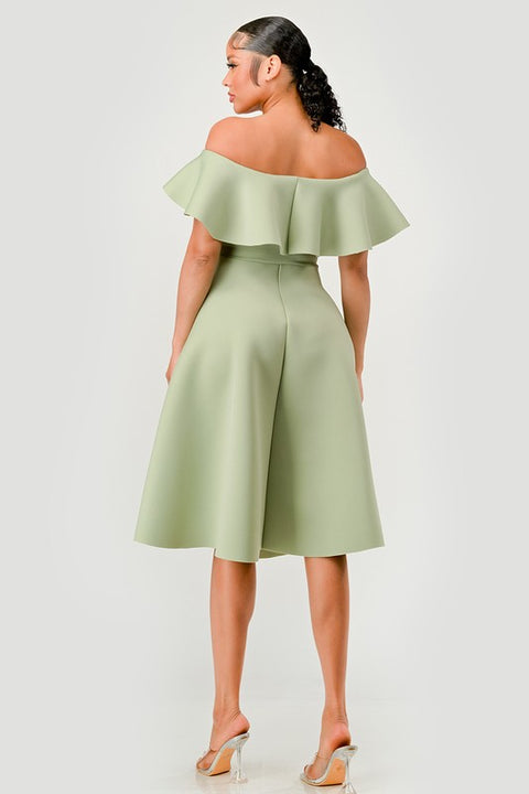 Sage Green Alessia Dress