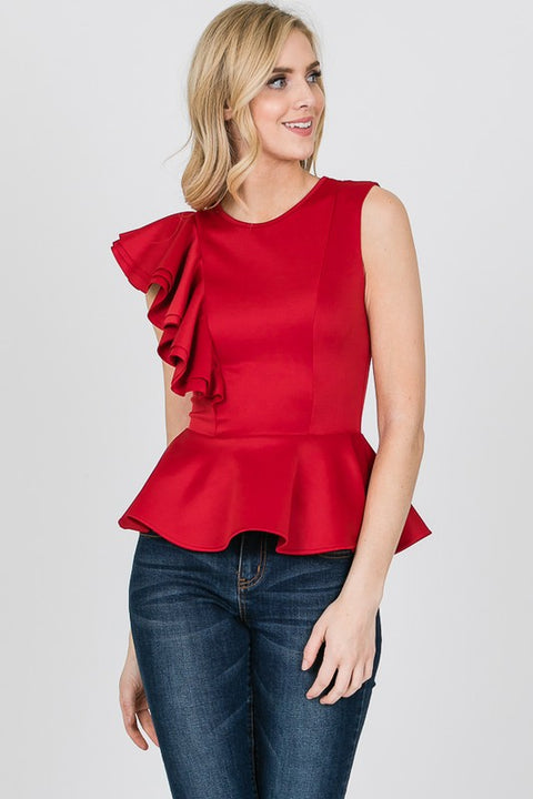 Red Catalina Top