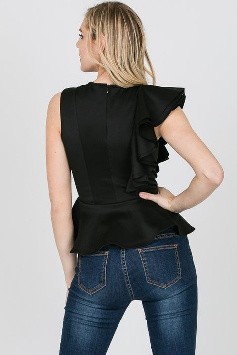 Black Catalina Top