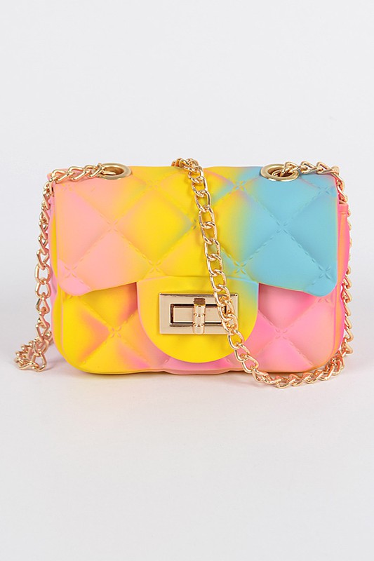 Cotton candy jelly purse sale