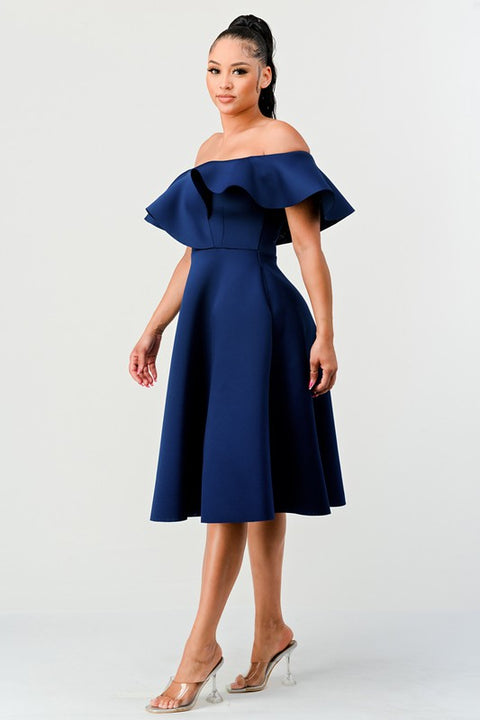 Navy Alessia Dress